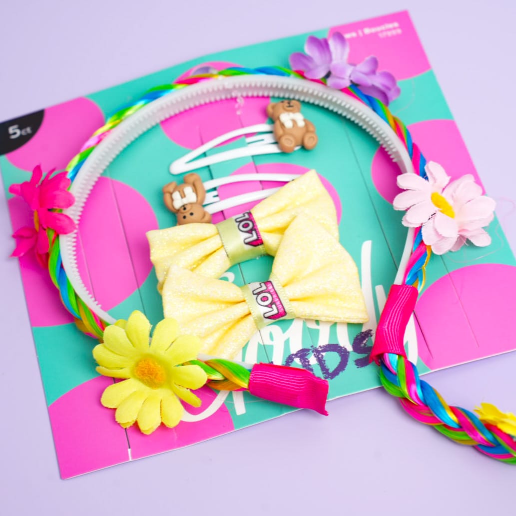 Funky Hair Accessories Set - Style 1
