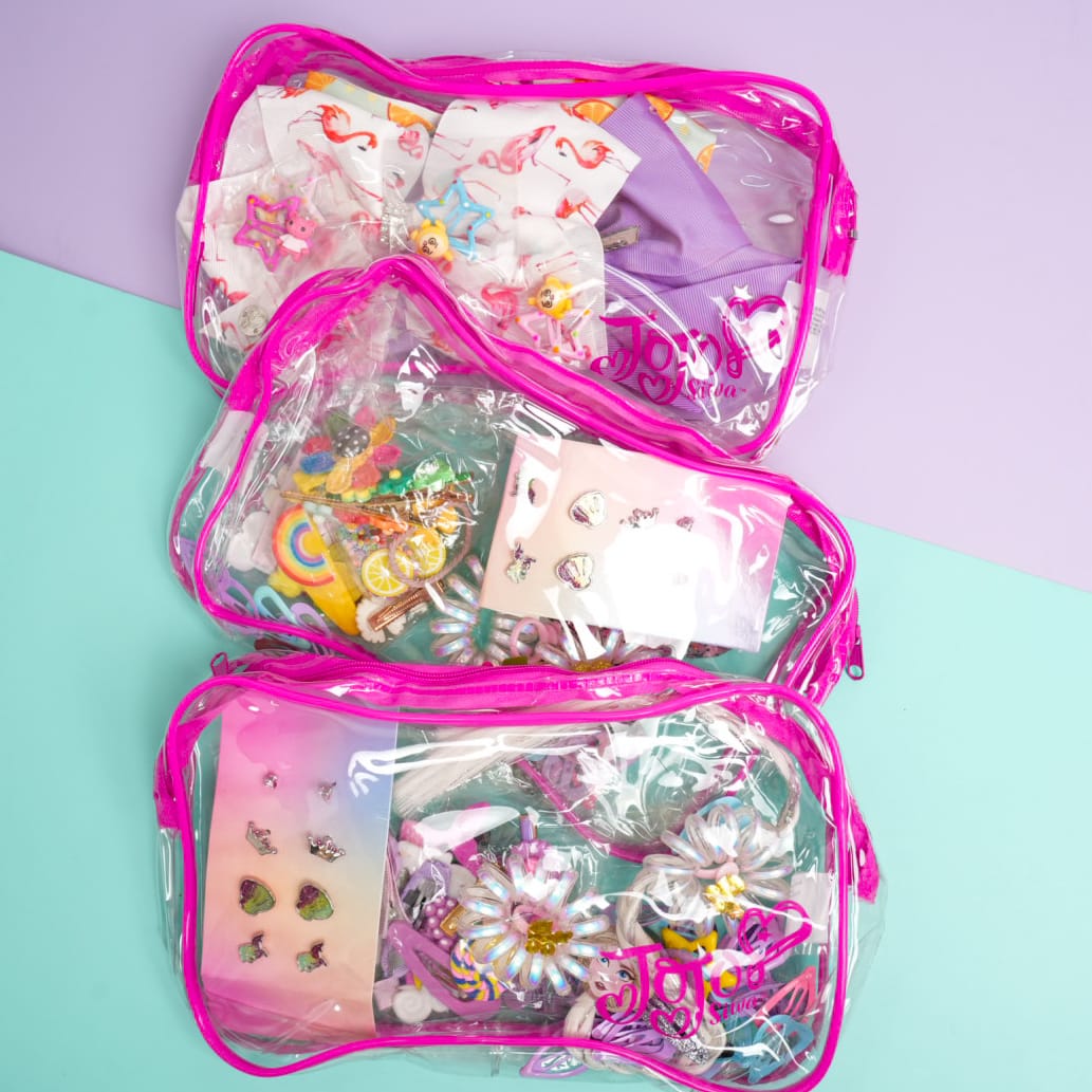 Funky Hair Accessories - Bag / Pouch Set