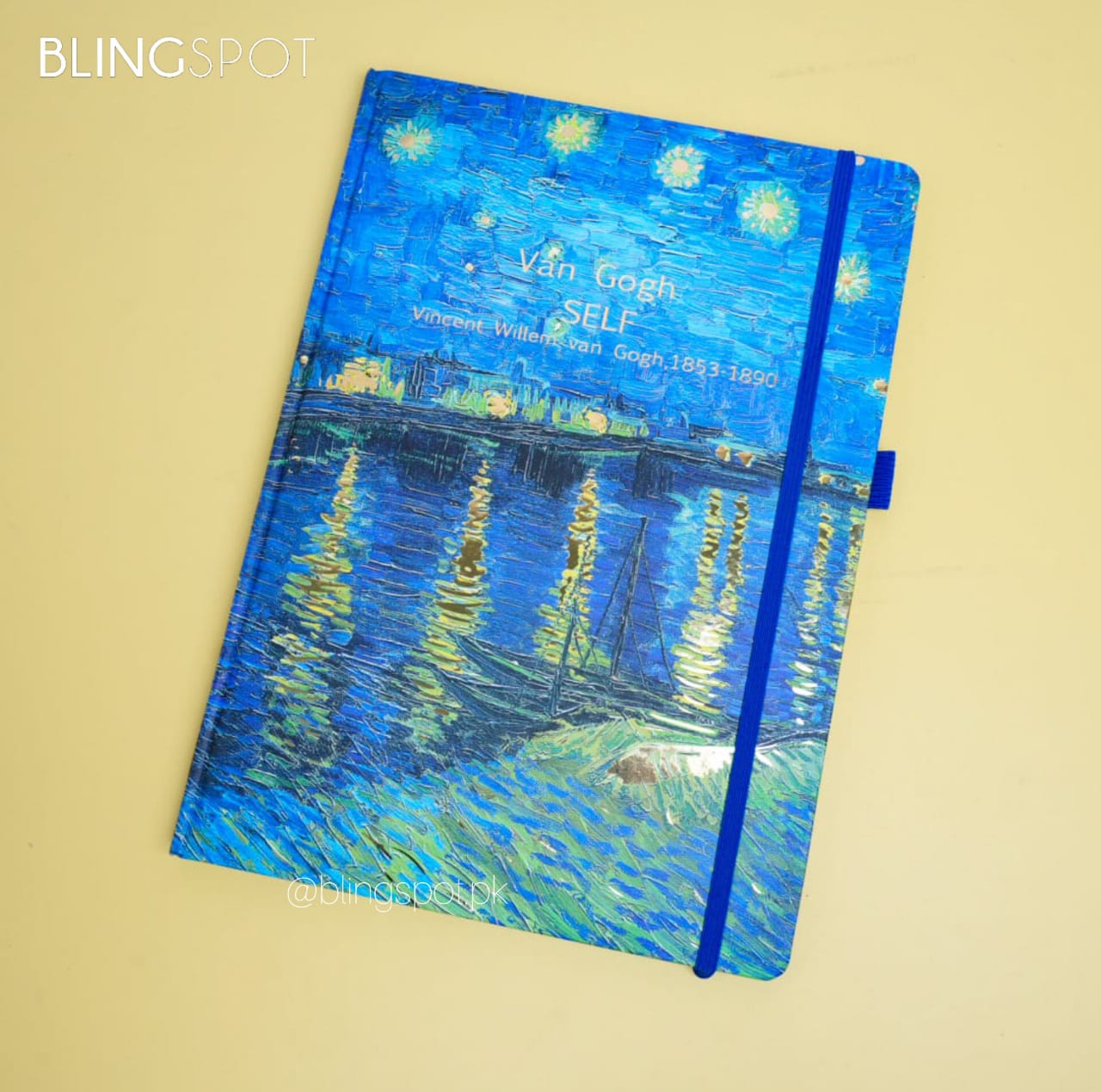 Van-Gogh Painting A4 Foiled  - Notebook / Journal