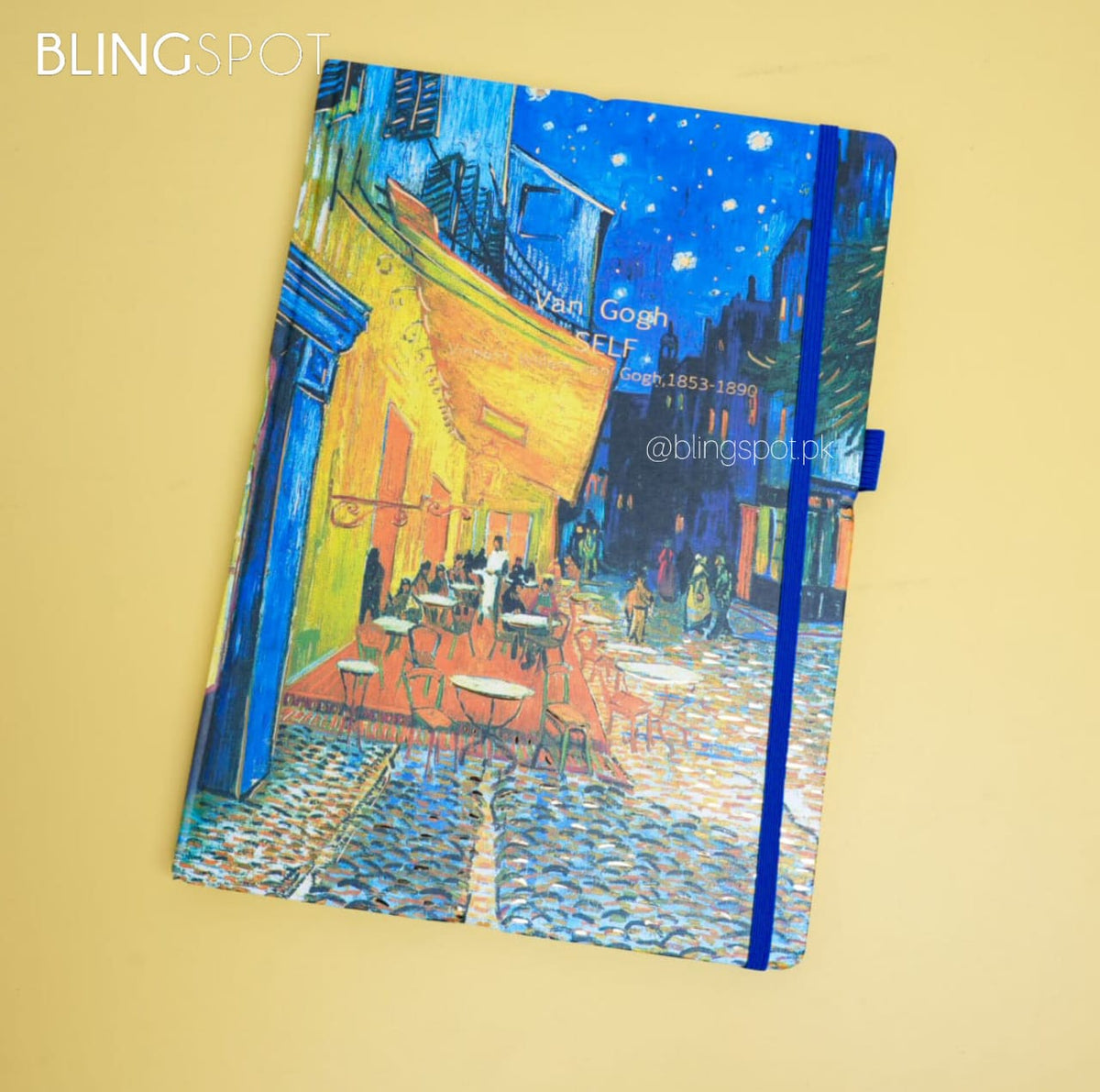 Van-Gogh Painting A4 Foiled  - Notebook / Journal