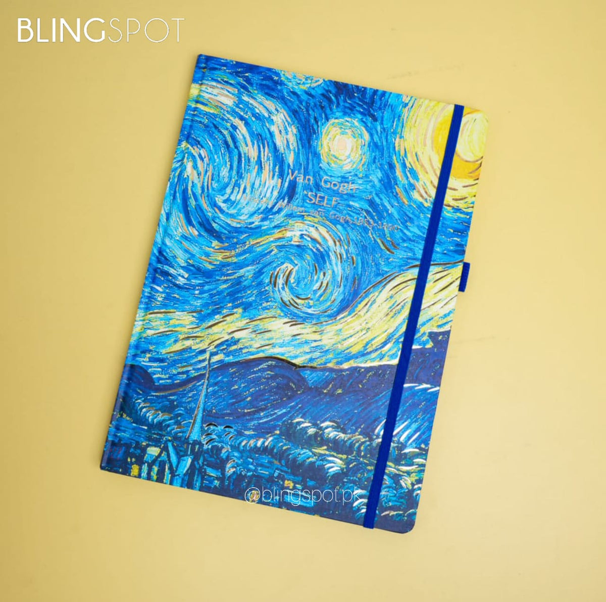 Van-Gogh Painting A4 Foiled  - Notebook / Journal