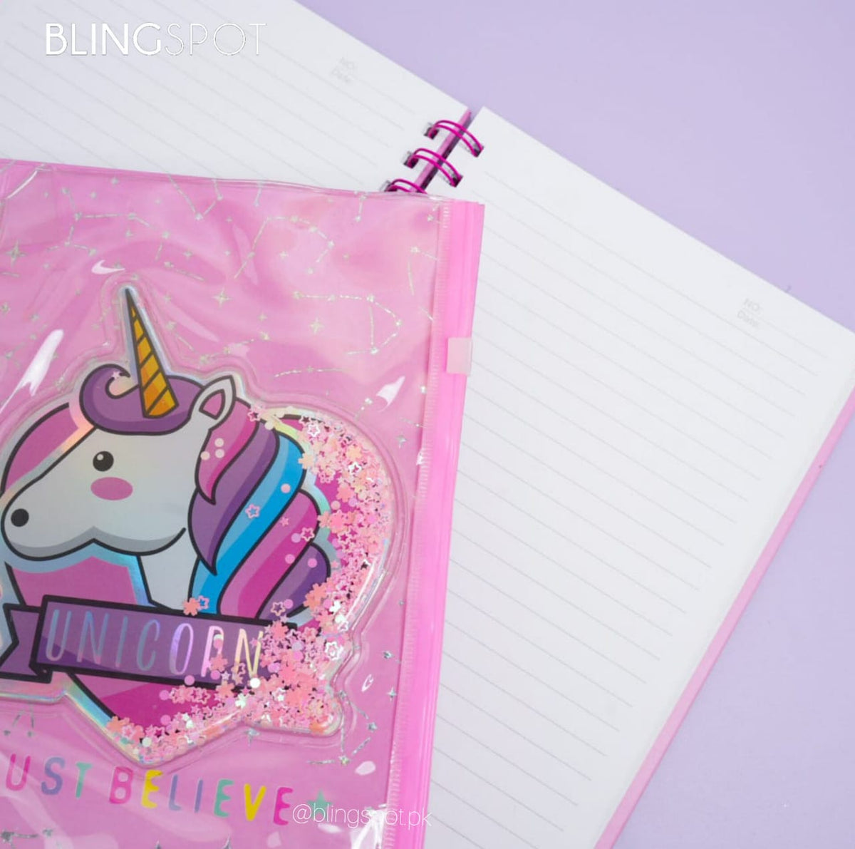 Unicorn Clear Pouch  - Journal Style 2