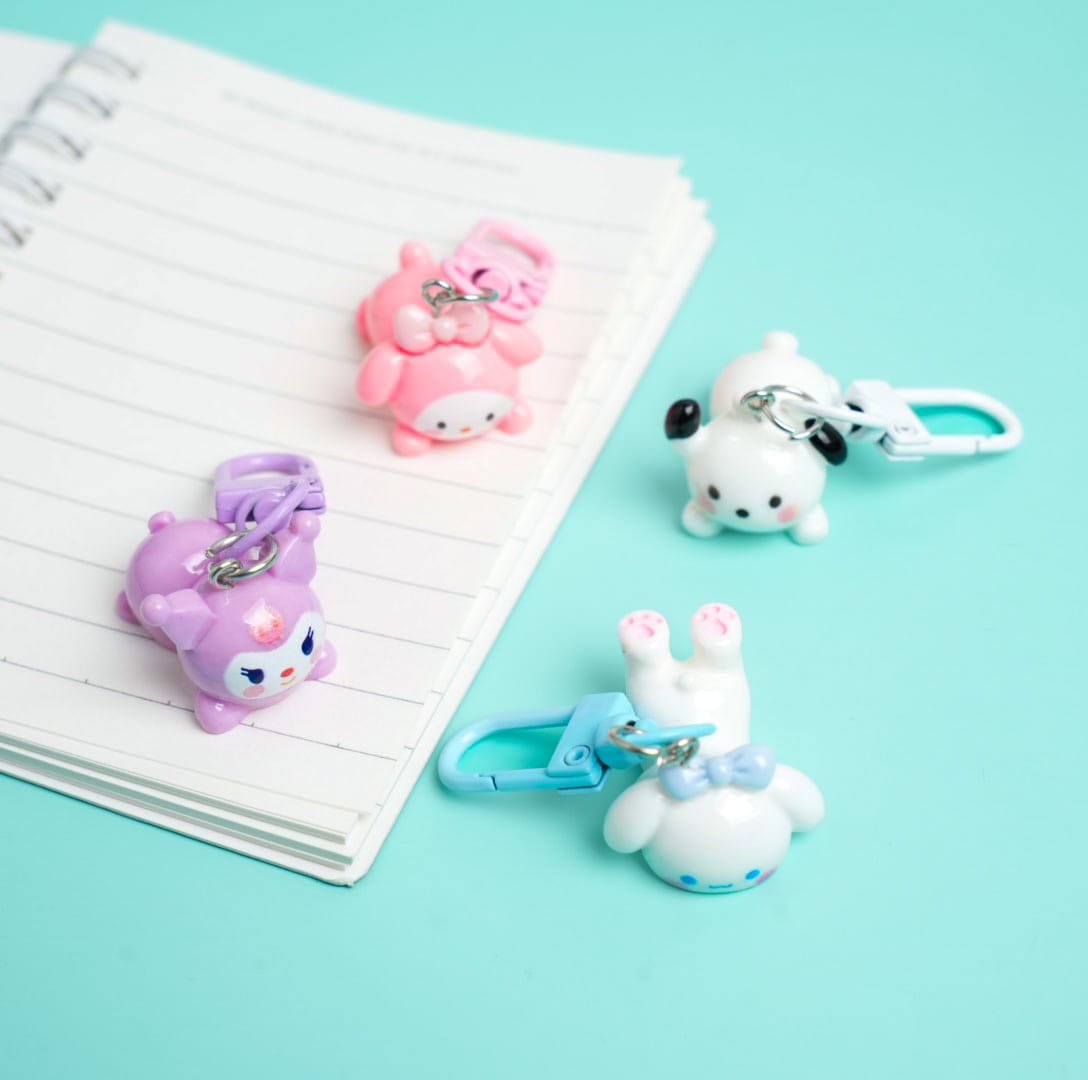 Sanrio Characters -  keychain Key Ring Style 1