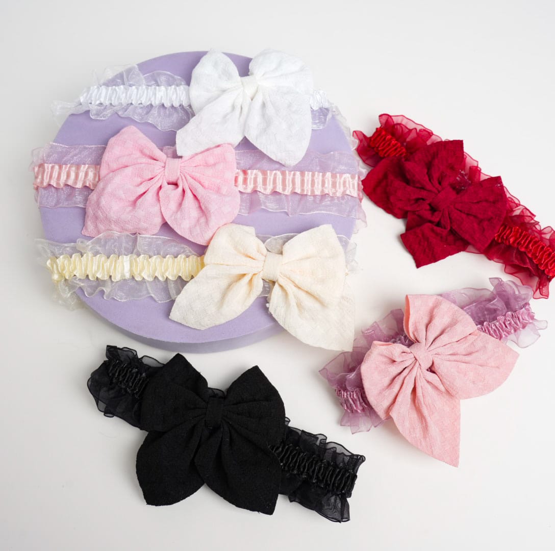 Shiny Bow Headband - Style 1