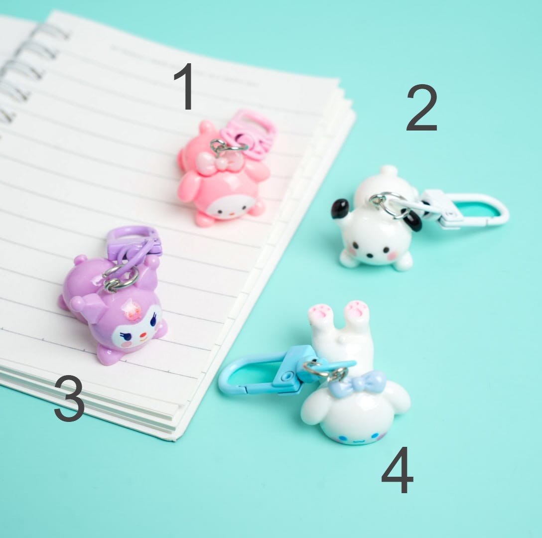 Sanrio Characters -  keychain Key Ring Style 1
