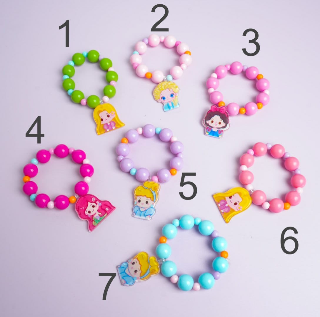 Little Princess Colored Beads - Kids Bracelet