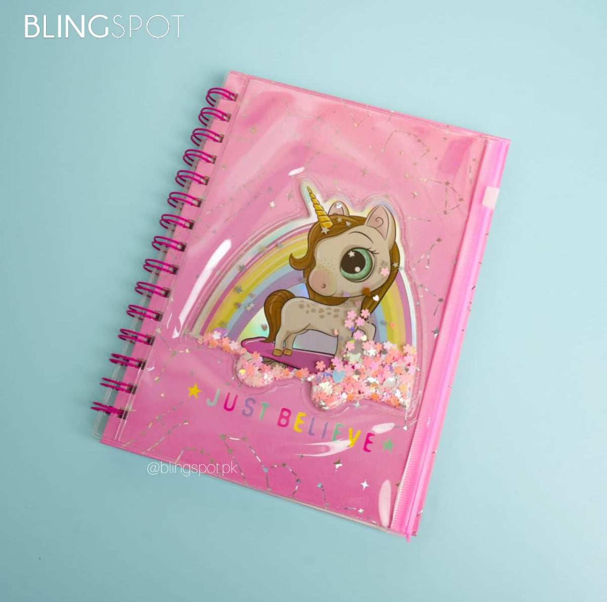 Unicorn Clear Pouch  - Journal Style 4