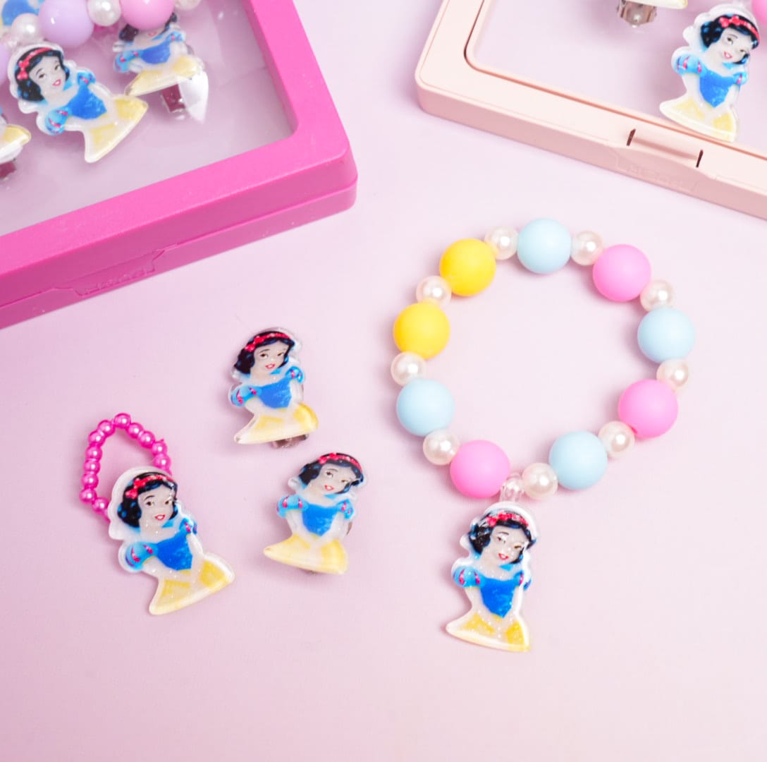 Disney Princess Beaded Pearls - Box Jewelry Set