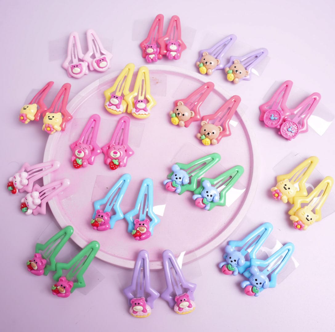 Cute Animals Star - Hair Clip Set of 2