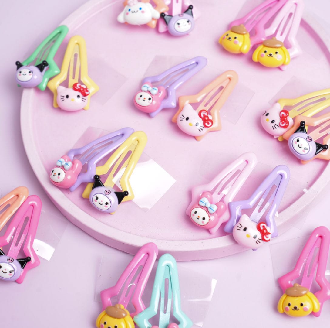 Sanrio Characters Star - Hair Clip Set of 2