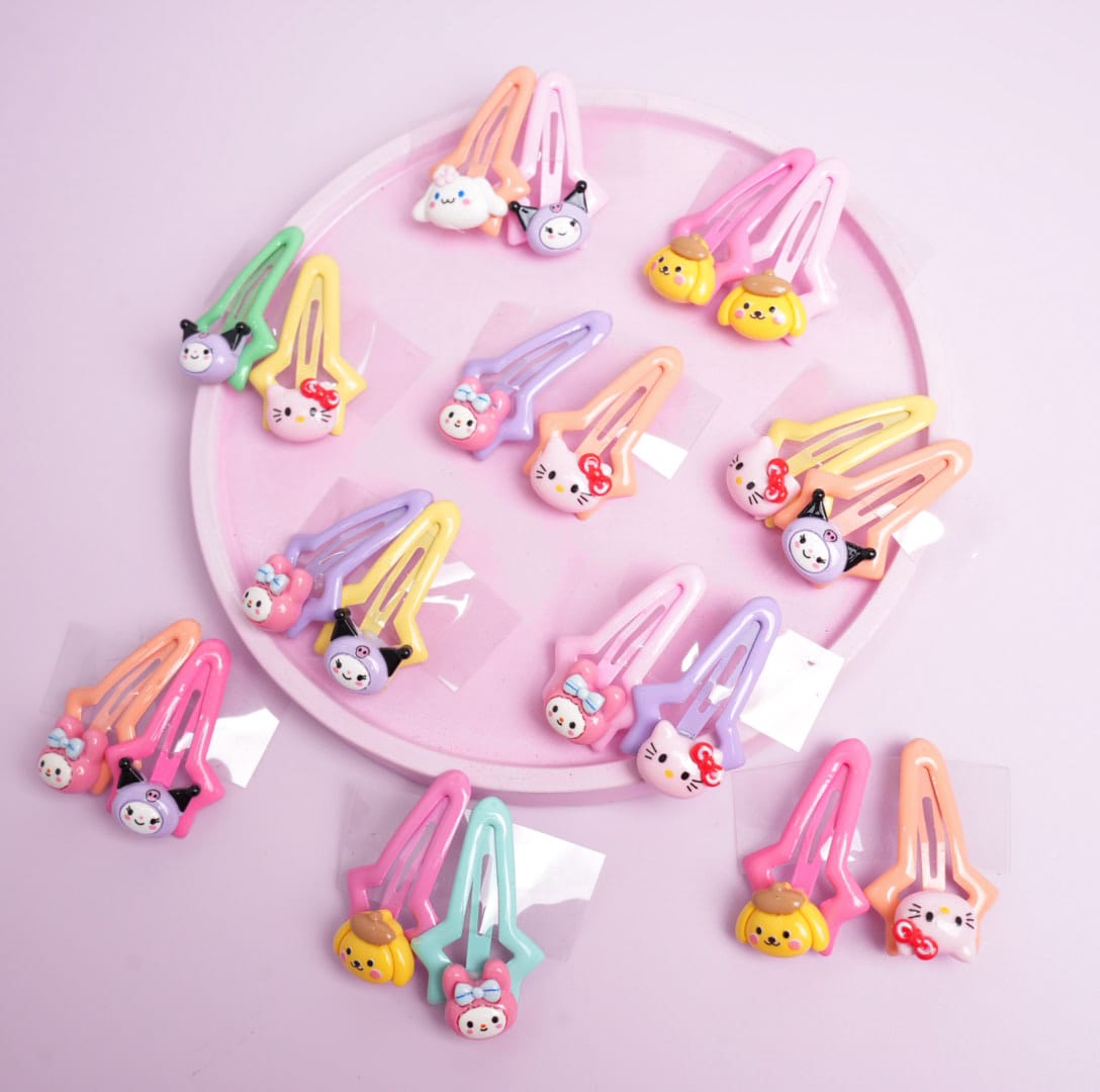 Sanrio Characters Star - Hair Clip Set of 2