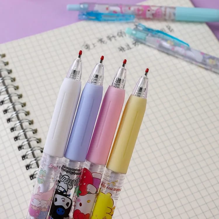 Sanrio Characters Press Gel Pen Set of 6 - Style 1