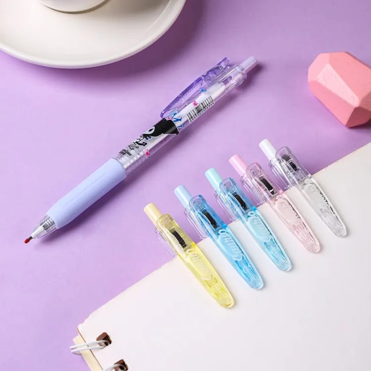 Sanrio Characters Press Gel Pen Set of 6 - Style 1