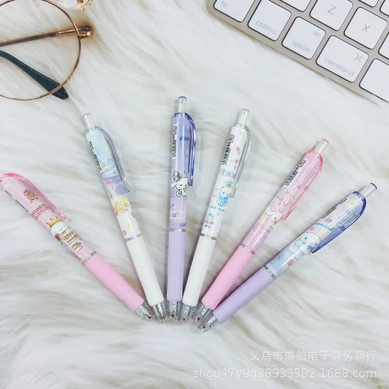 Sanrio Cinnamoroll Character - Press Gel Pen Set of 6