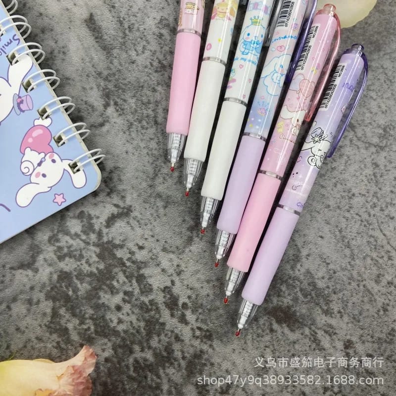 Sanrio Cinnamoroll Character - Press Gel Pen Set of 6