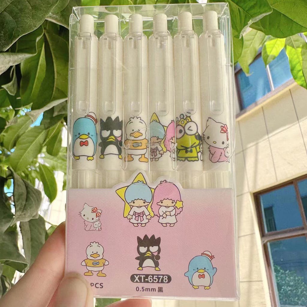 Sanrio Characters - Gel Pen Set of