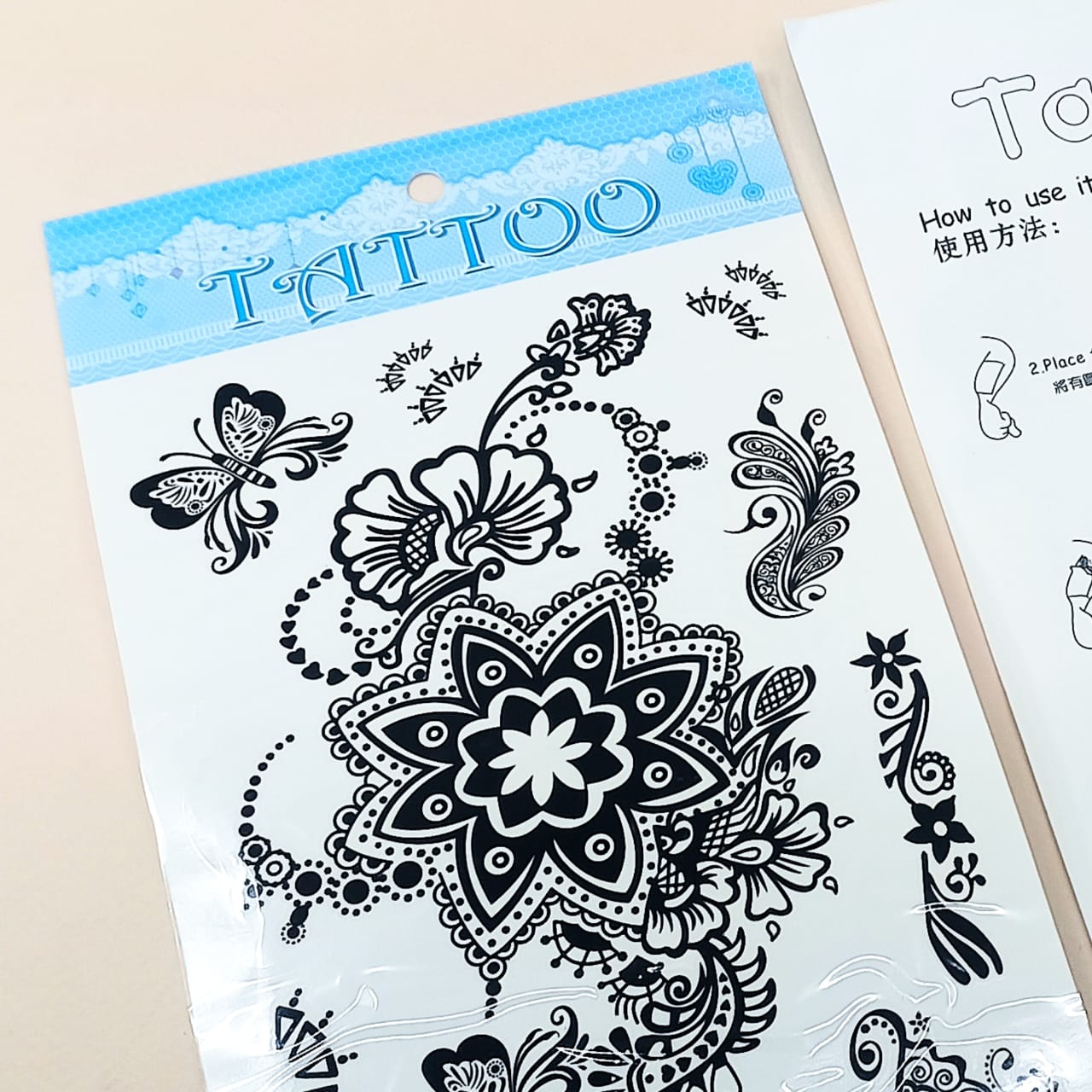 Style 26 - Temporary Tattoo