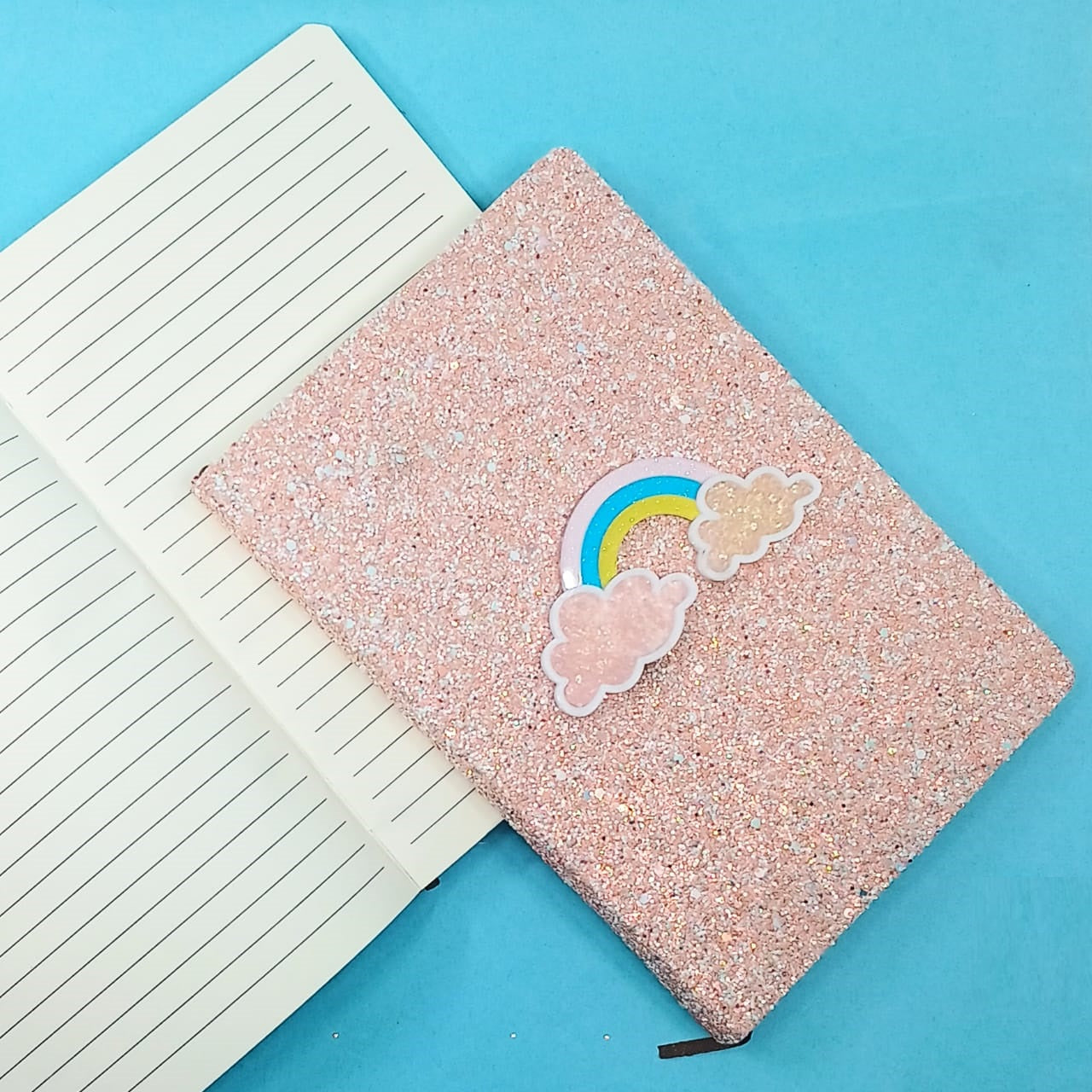 Rainbow & Glitter Sparkles  - Journal