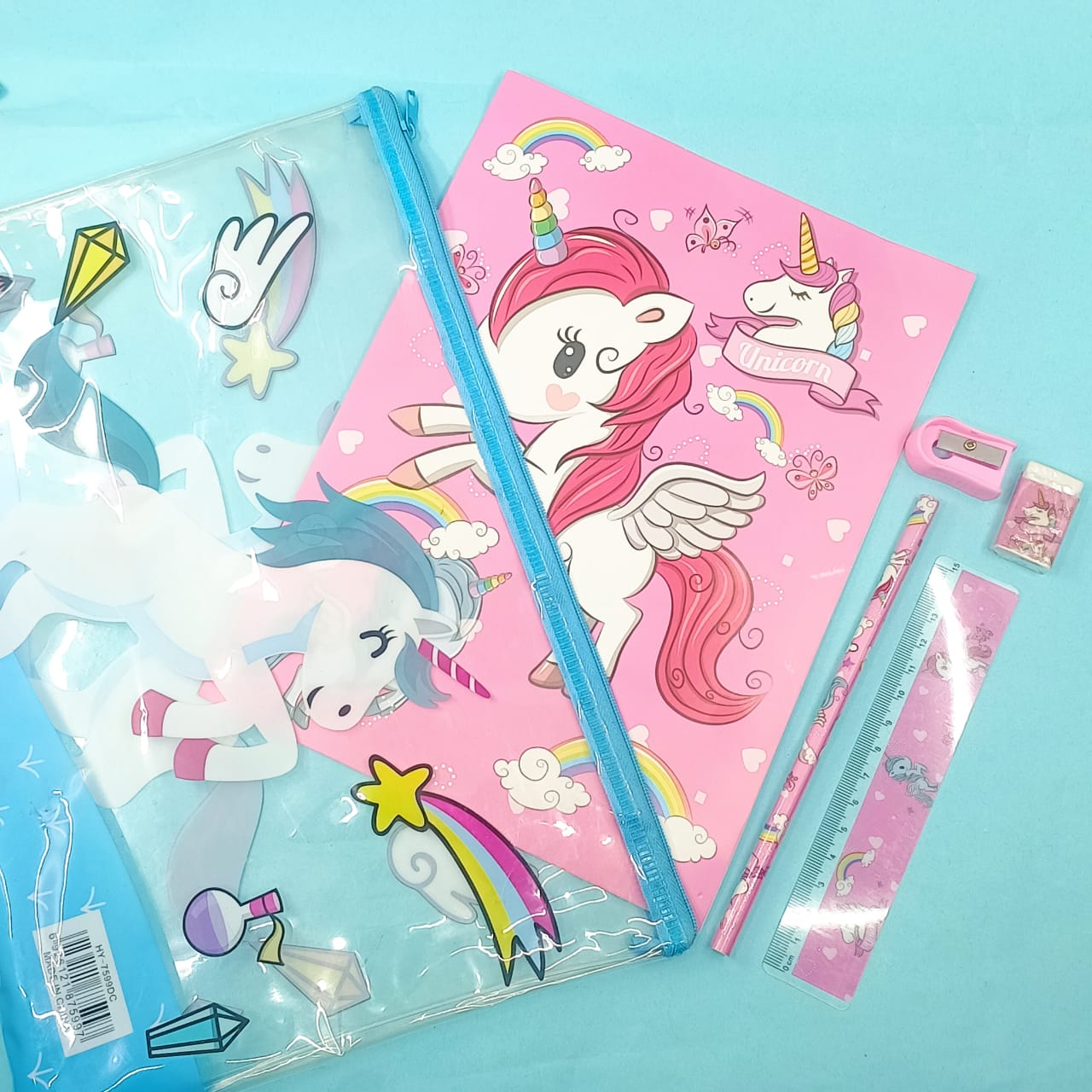 Unicorn Rainbow - Stationery Set