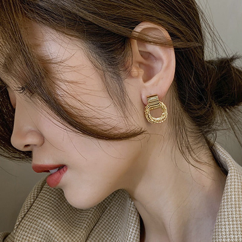 Multi Circle Gold - Earring