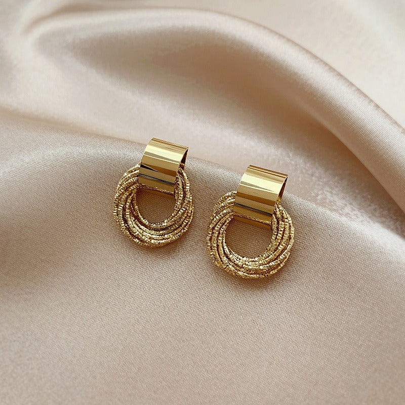 Multi Circle Gold - Earring