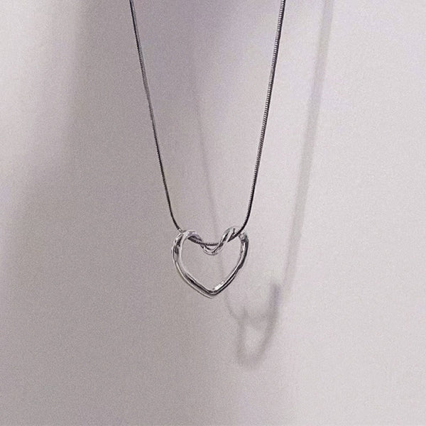 Silver Heart - Necklace