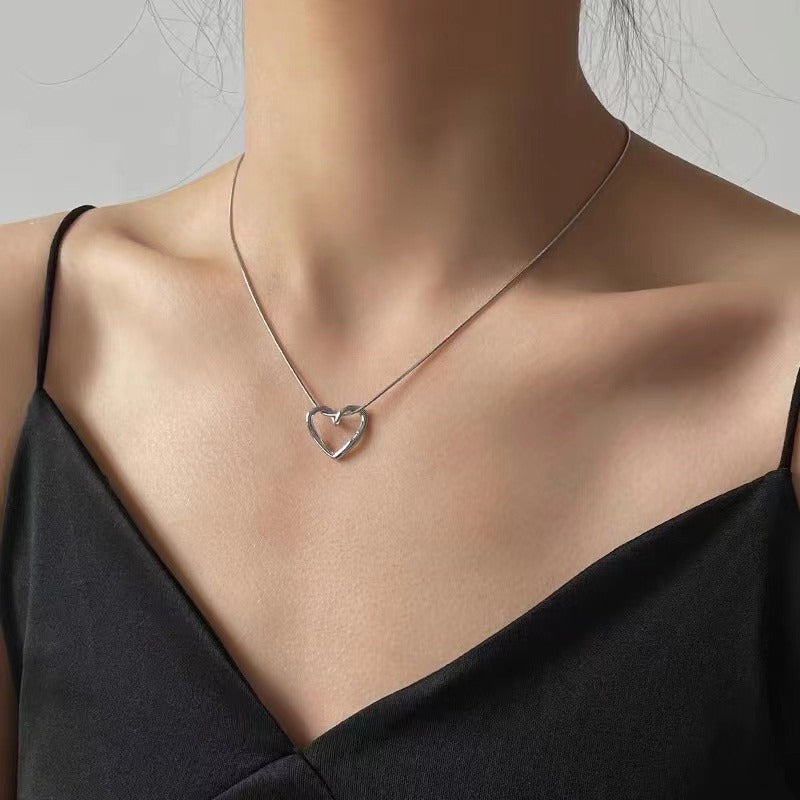 Silver Heart - Necklace