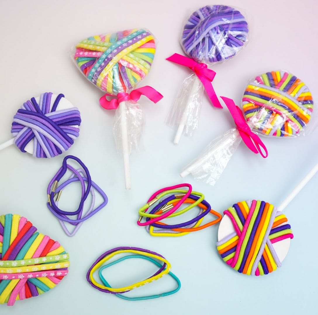 Lollipop Candy -  Hair Tie Set