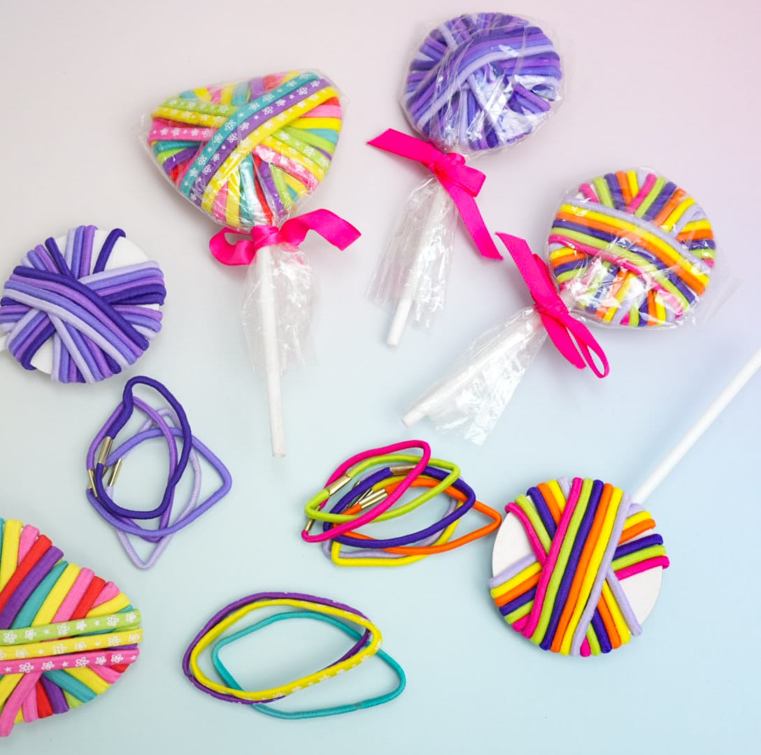 Lollipop Candy -  Hair Tie Set