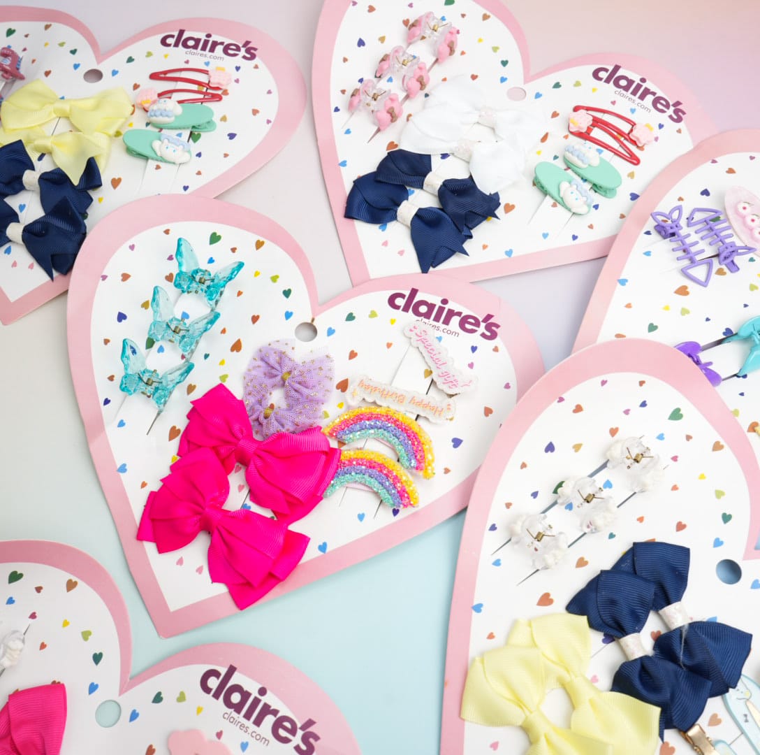 Bow & Cuties - Hair Clips Set