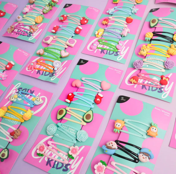 Mini Cuties Hair Clip SET - Style 1