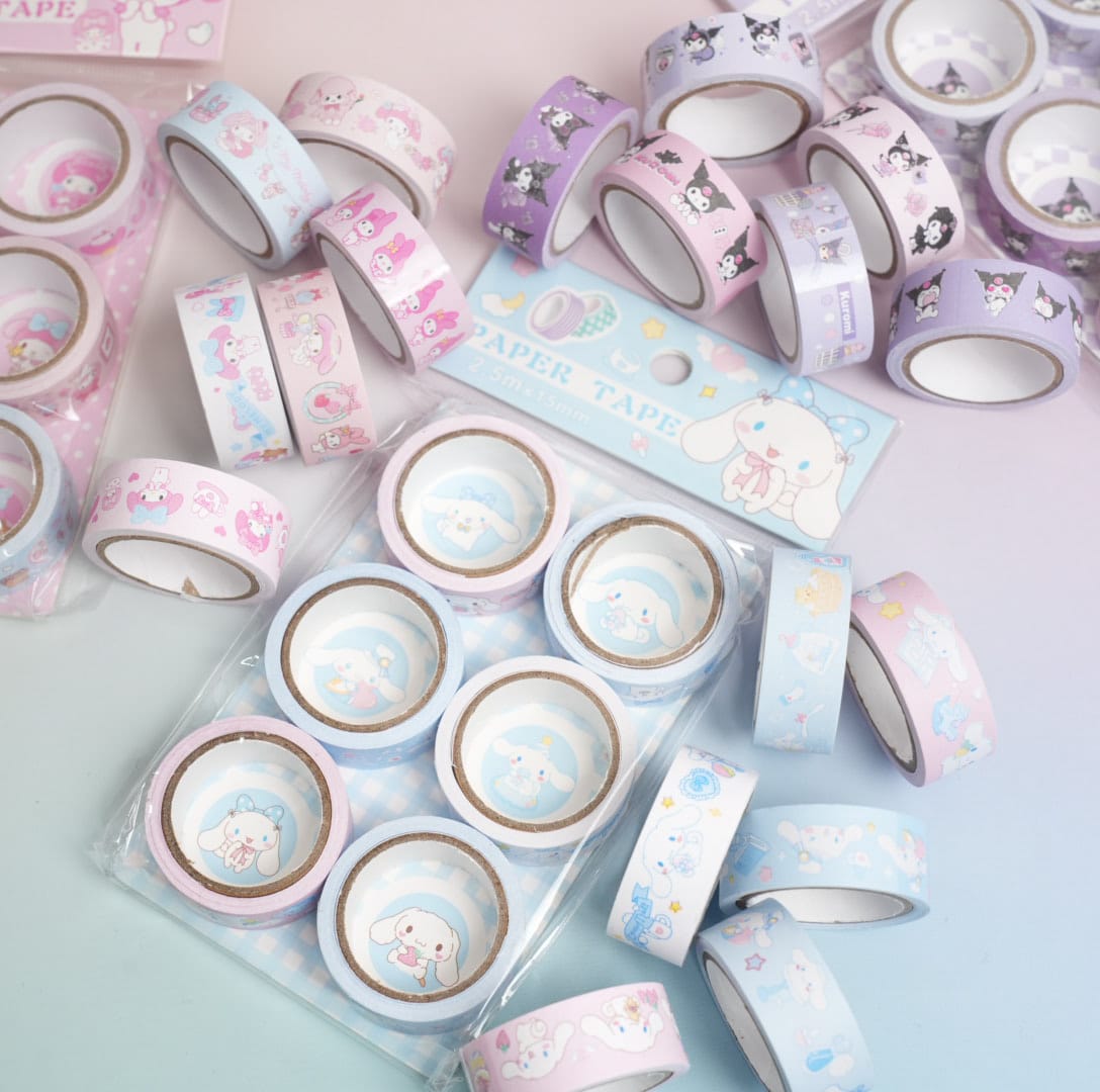 Sanrio - Washi Tape Set Of 6