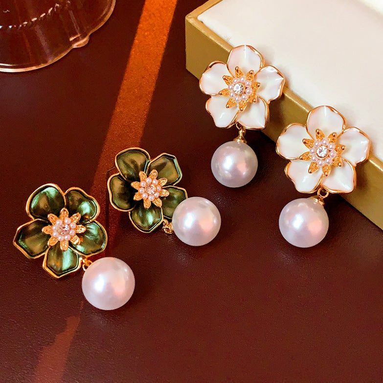 Shiny Flower - Earrings
