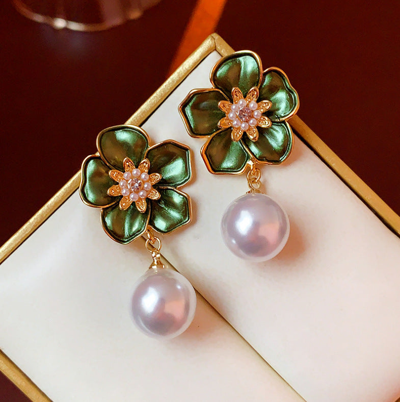 Shiny Flower - Earrings