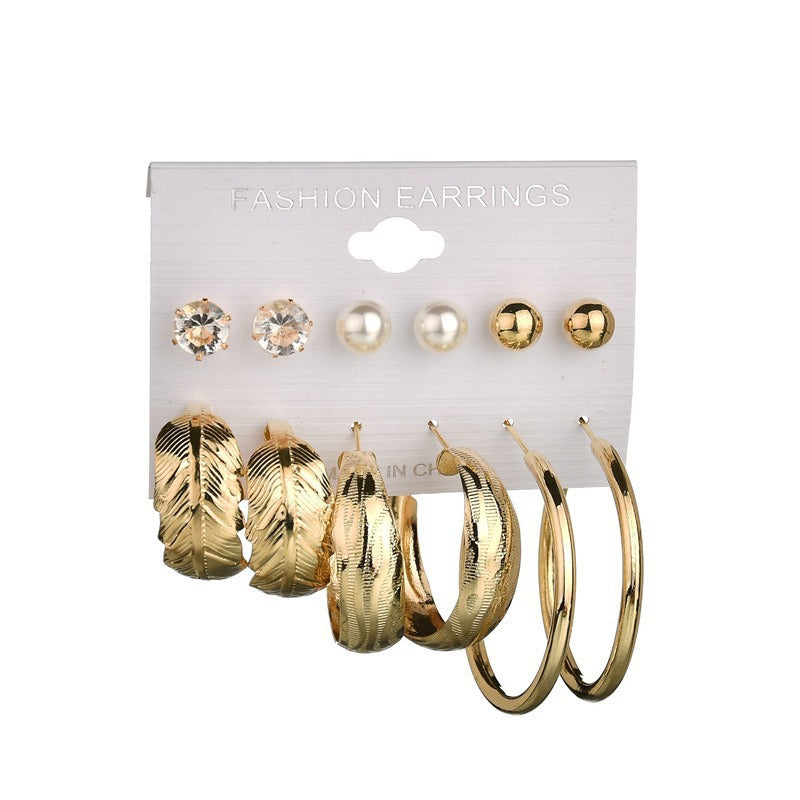 Fancy Hoops Style 44 - Earring Set