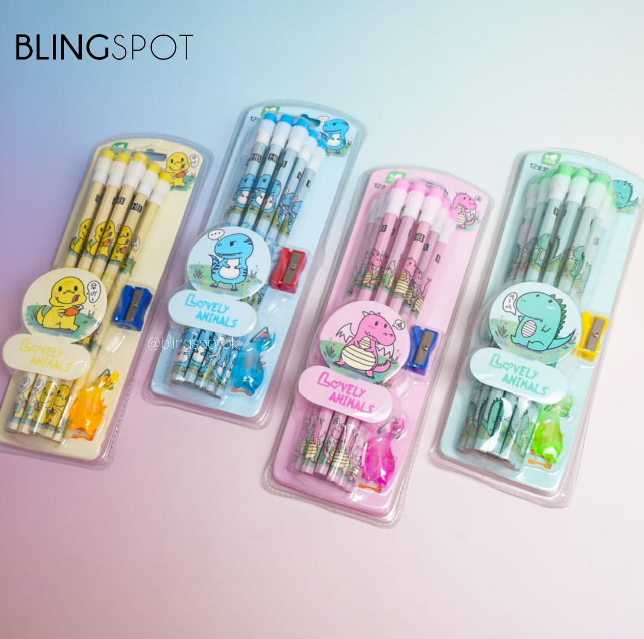 Lovely Dino - Stationery Set