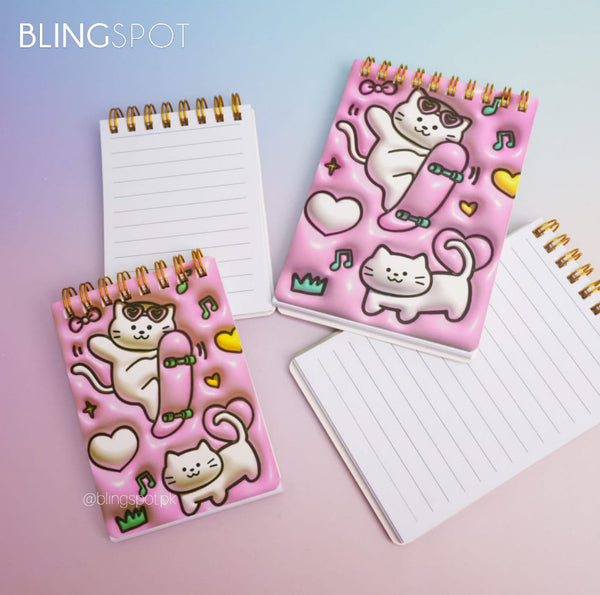 Fun & Joy Cat - Spiral Notepad