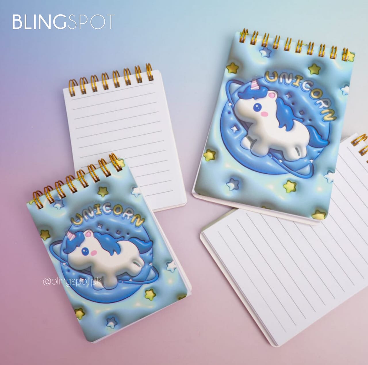 Unicorn Planet - Spiral Notepad