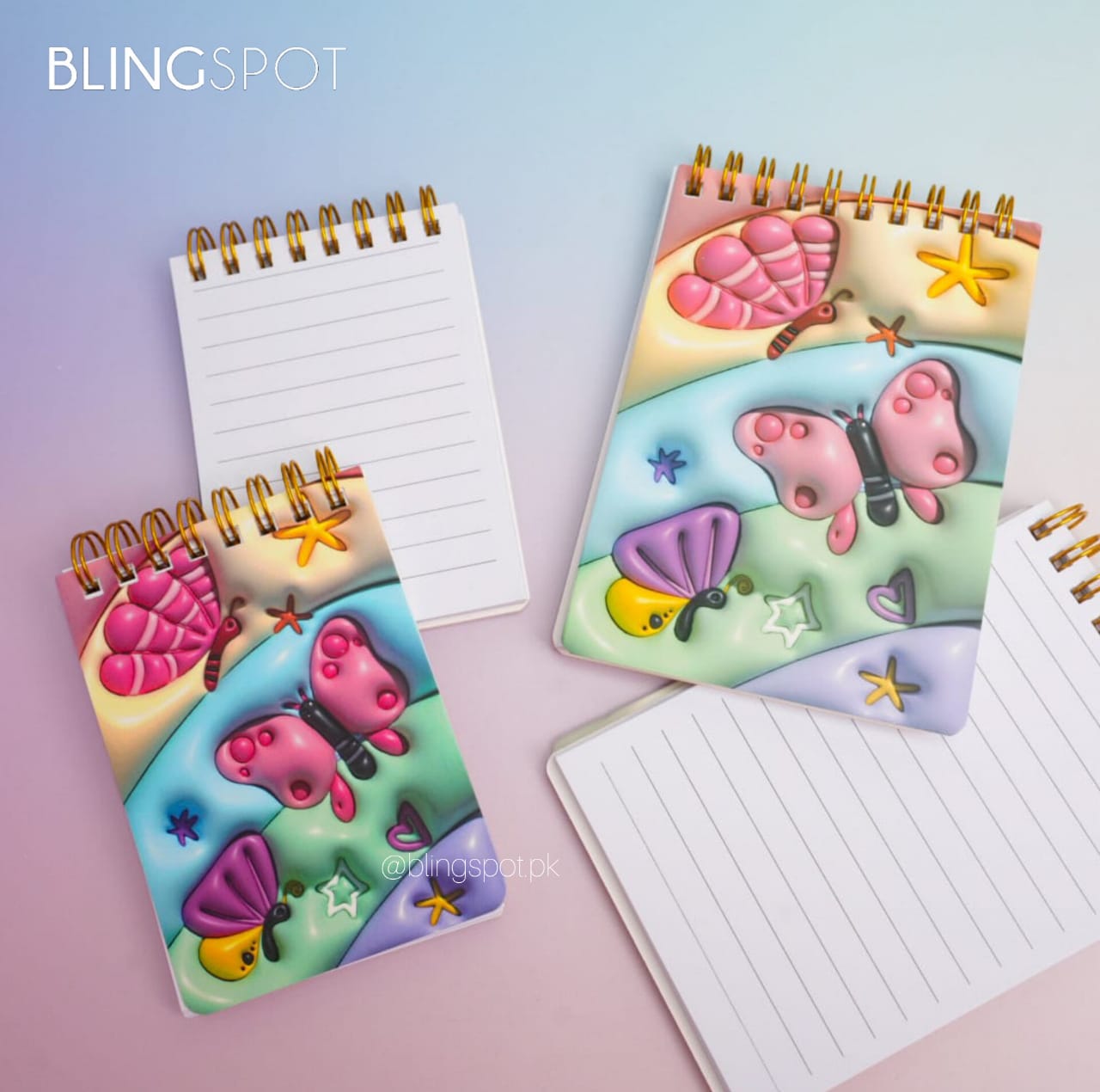 Butterflies  - Spiral Notepad