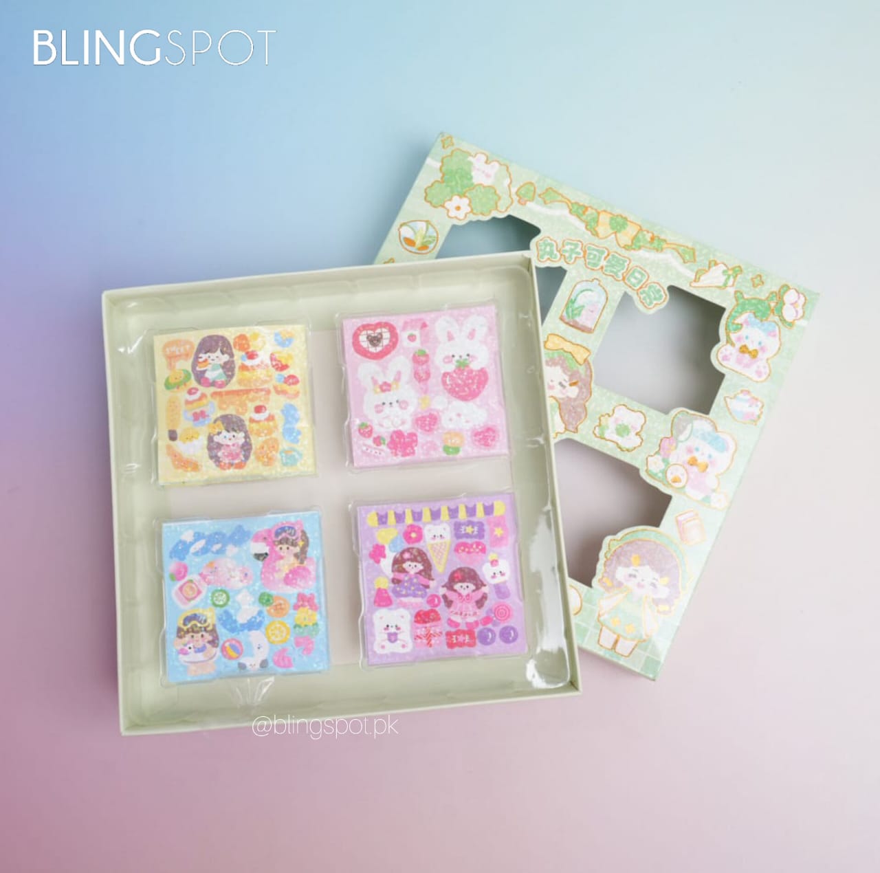 Kawaii Sticker Set Of 100 Sheets - Style 17