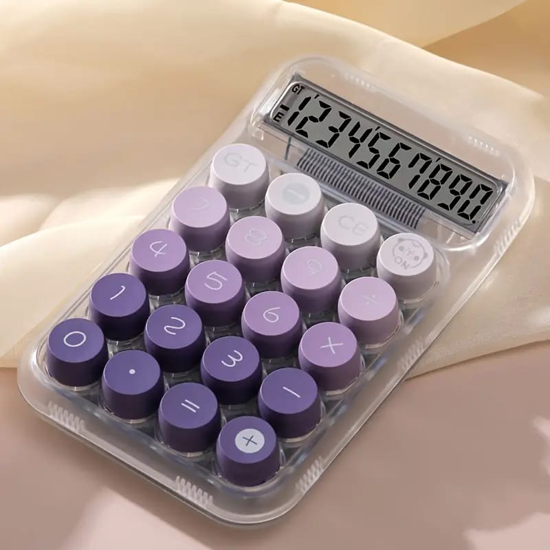 Transparent Series Purple  - Calculator