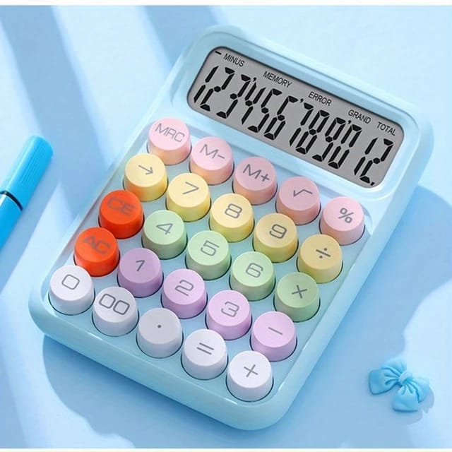 Candy Color Keys Blue - Calculator Style 2