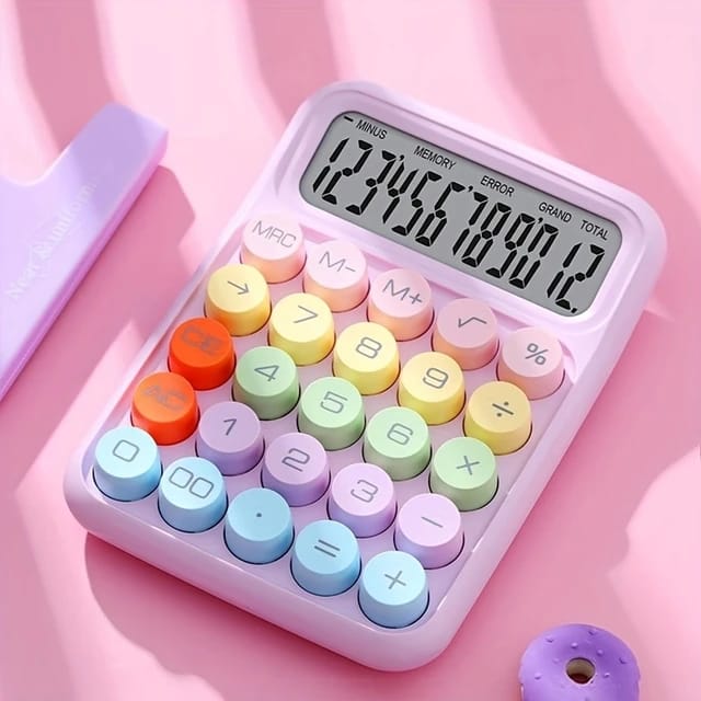 Candy Color Keys Purple - Calculator Style 2