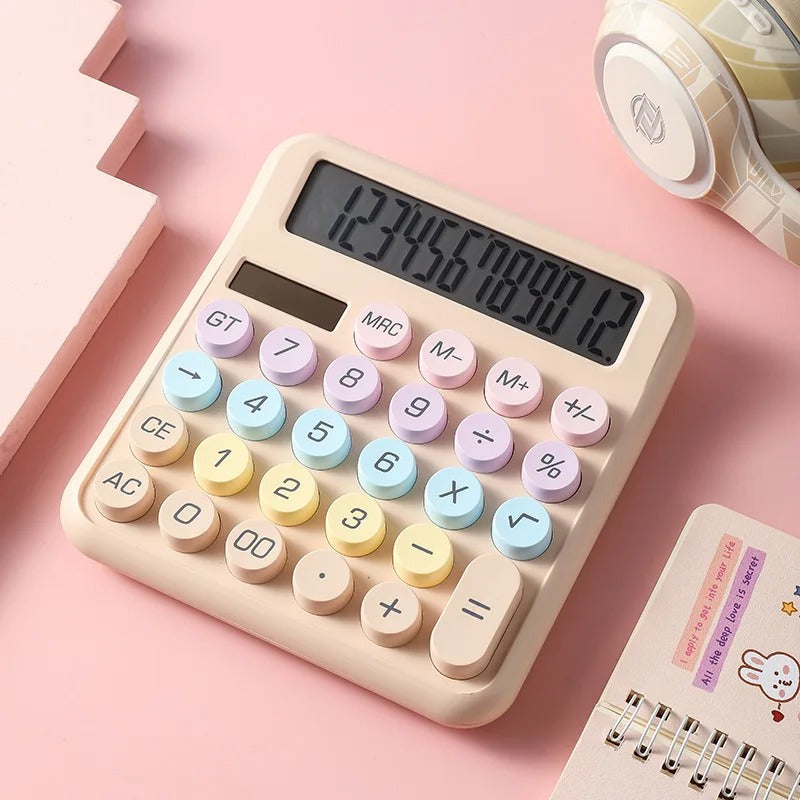 Candy Color Keys Peach - Dual Power Calculator