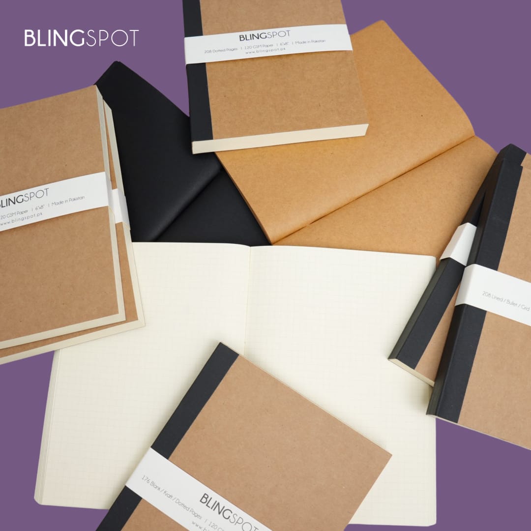 Lined Journal (6x8) - BLINGSPOT DIY Series