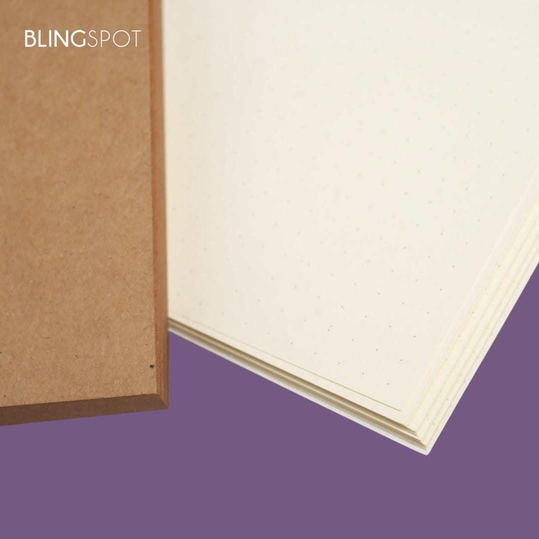 3 in 1 (Blank, Kraft &amp; Dotted Pages) Journal - BLINGSPOT DIY Series