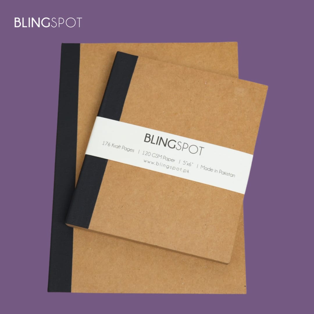 Black Paged Journal (5x6) - BLINGSPOT DIY Series