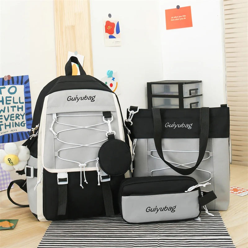 Fashion Series Backpack Set Of 4 - Style 2