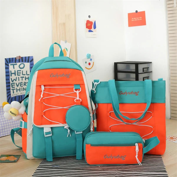 Fashion Series Backpack Set Of 4 - Style 1