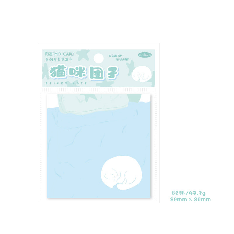 Cute Cat Notepad - Sticky Note